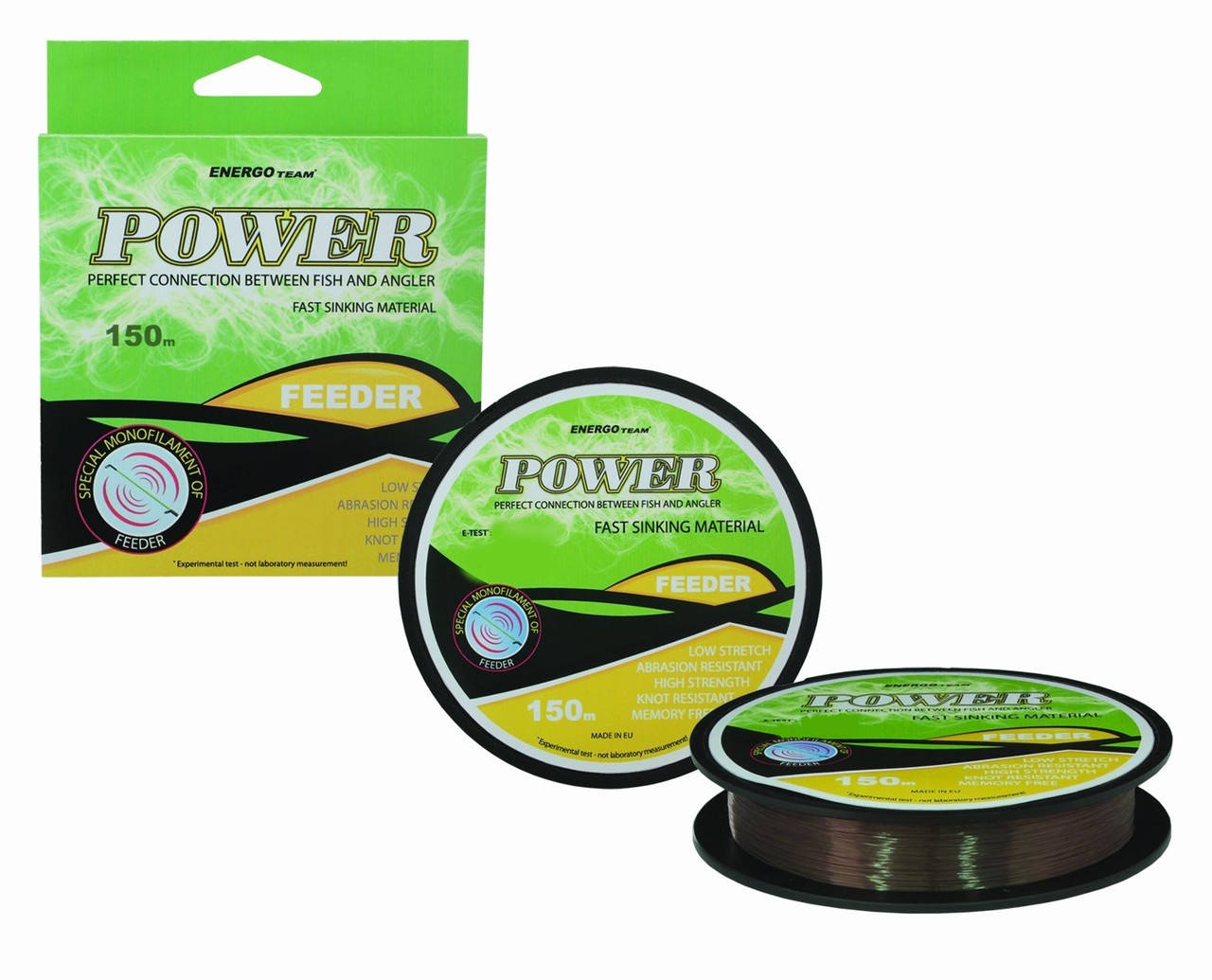 

Леска Energofish ET Power Feeder Sinking Brown 150м 0.2мм 4.91кг (33510020), Коричневый