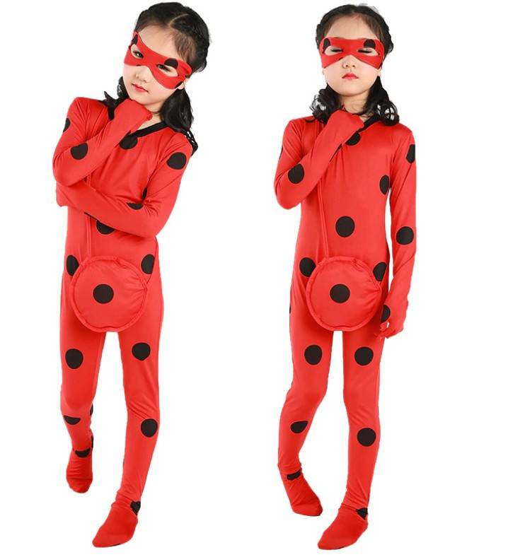 

Детский карнавальный костюм Леди Баг "LADY BUG" спандекс, размер XL (140-150 см) ОСТ