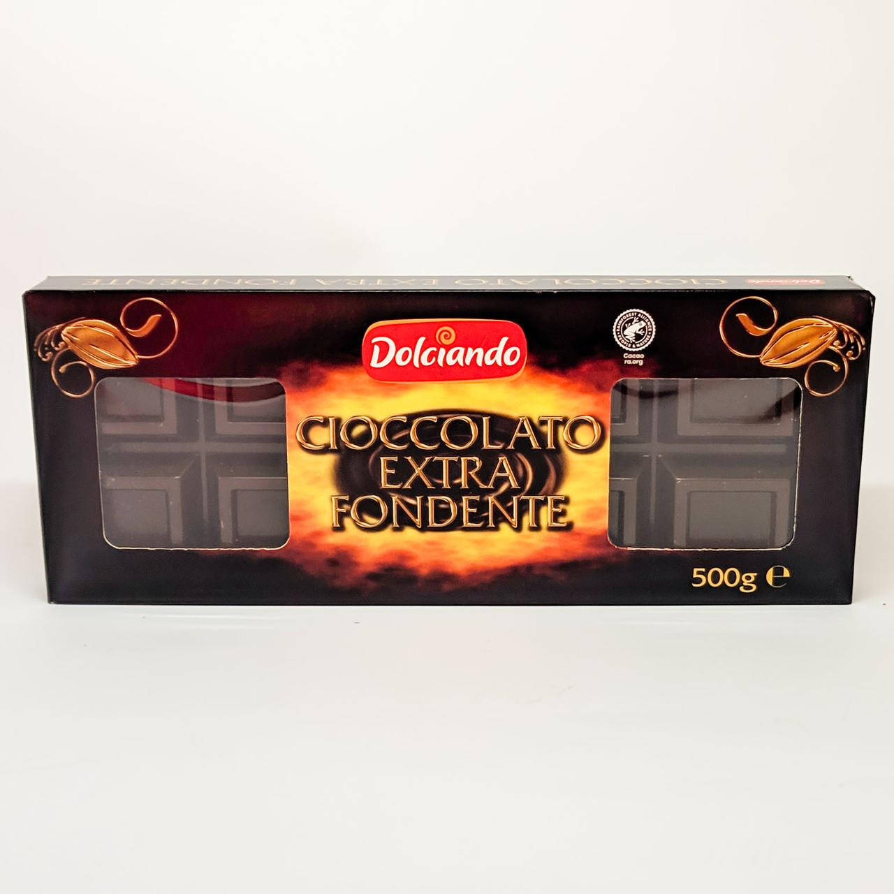 

Шоколад черный Dolciando Cioccolato Extra Fondente