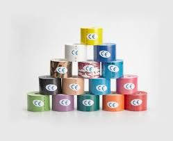 

Кінезіо тейп Kinesiology Tape 5см х 5м Чорний