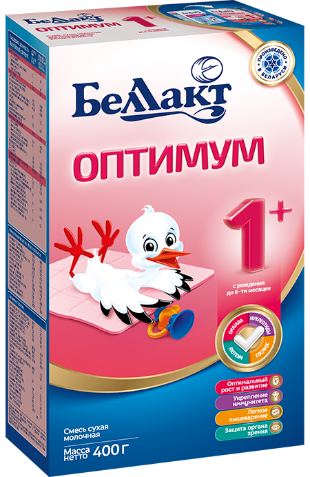 

Сухая молочная смесь для детского питания «Беллакт Оптимум 1+»