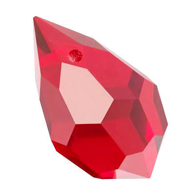 

Хрустальные подвески 681 Preciosa (Чехия) 6х10 мм Light Siam