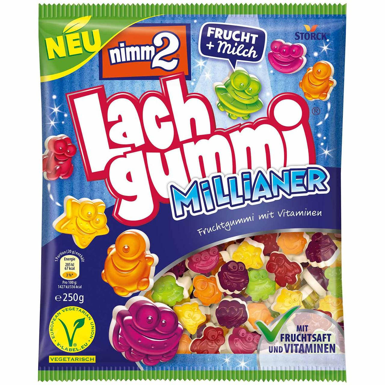 

Lach Gummi Millianer Nimm2 250 g
