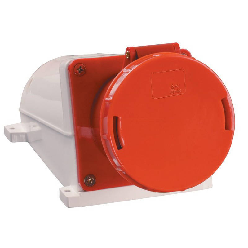 

Розетка 115 стационарная 3Р+PE+N 16А 380В IP44 TechnoSystems TNSy5500408