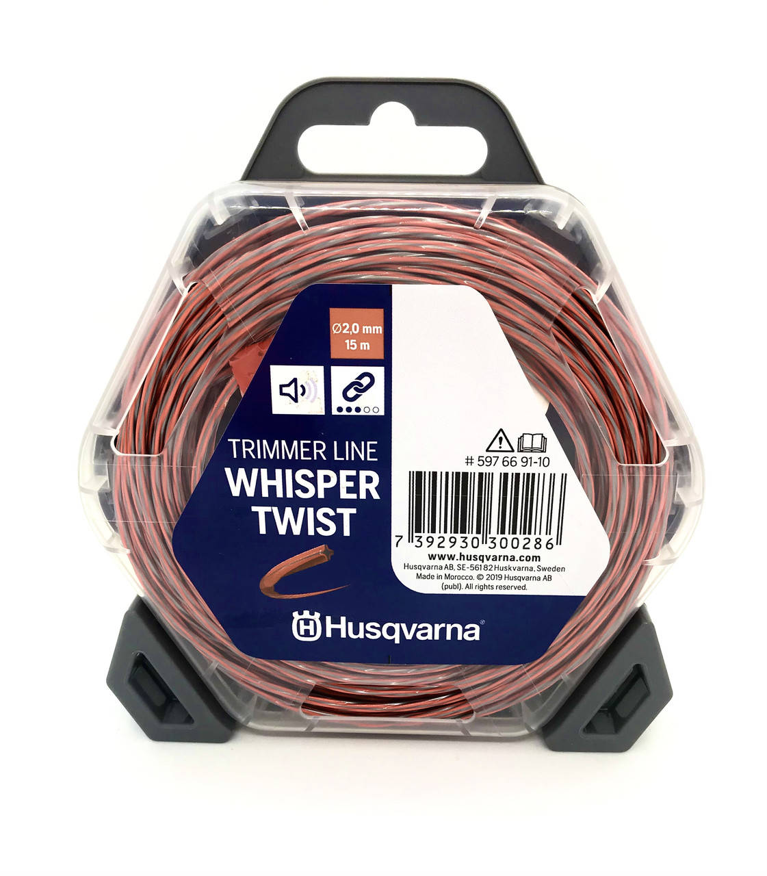 

Леска для мотокосы (корд) витая Husqvarna Whisper Twist 2,0мм*15м