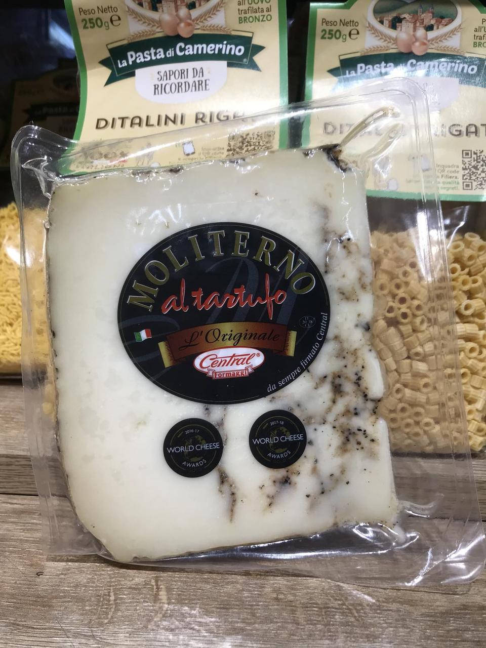 

Сыр овечий Молитерно с черным трюфелем Moliterno Al Tartufo 1 кг