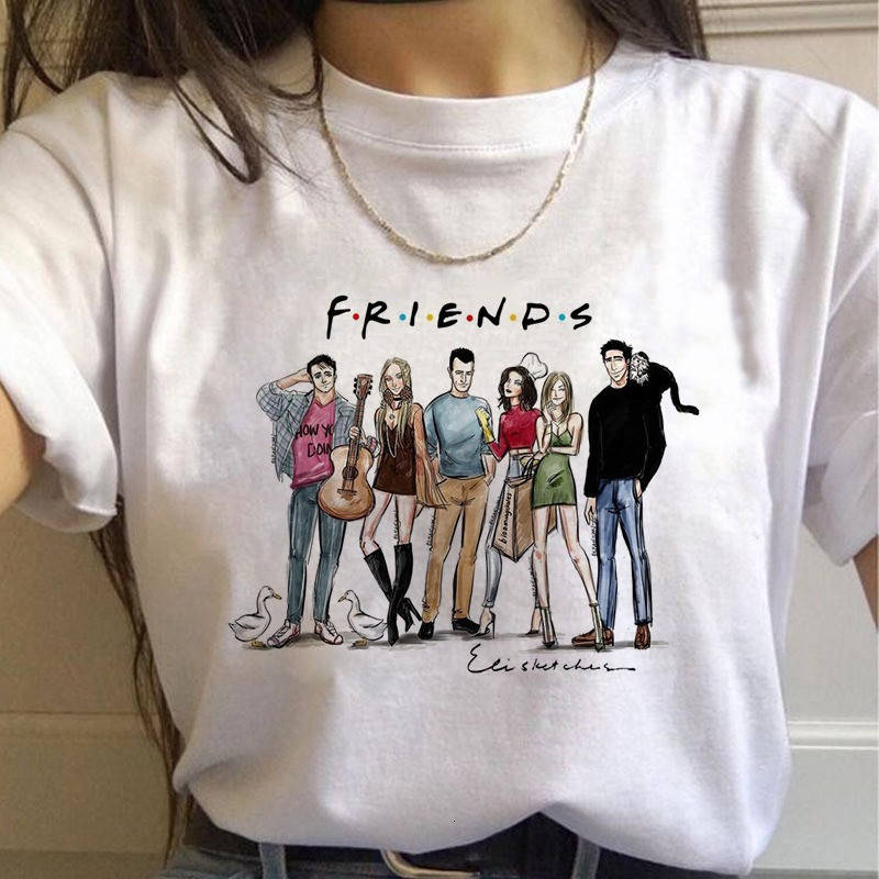 

Футболка женская Friends 2, Белый