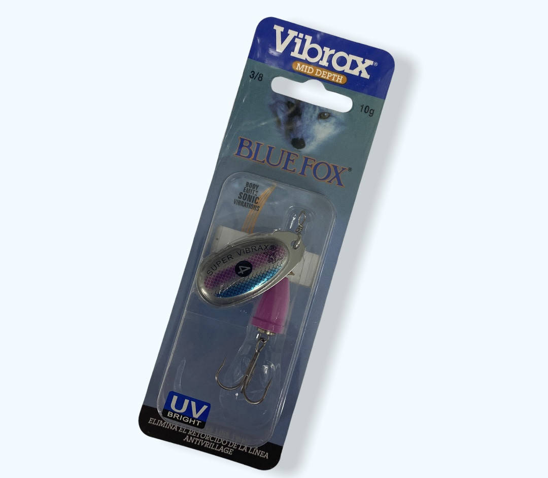

Блесна вертушка светонакопительная BLUE FOX UV 10 г. 14, Синий