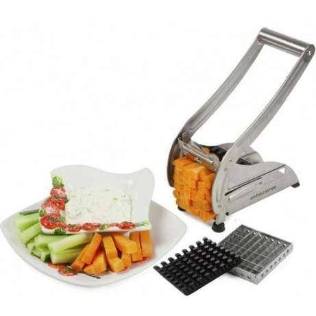 

Машинка для нарезки картофеля фри ручная Potato Chipper, Серый