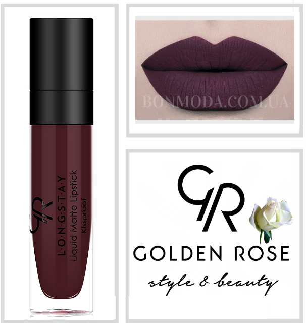 

Матовая стойкая жидкая помада Golden Rose Longstay liquid Matte № 26