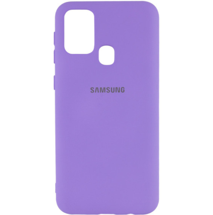 

Силиконовый чехол Silicone Cover на телефон Samsung Galaxy M31 / Самсунг М31, Сиреневый