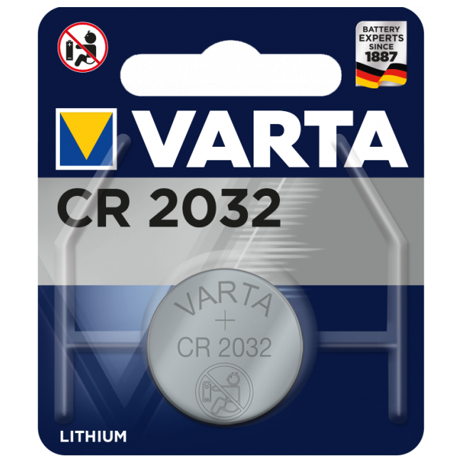 

Батарейка Varta CR 2032 BLI 1 Lithium (06032101401)