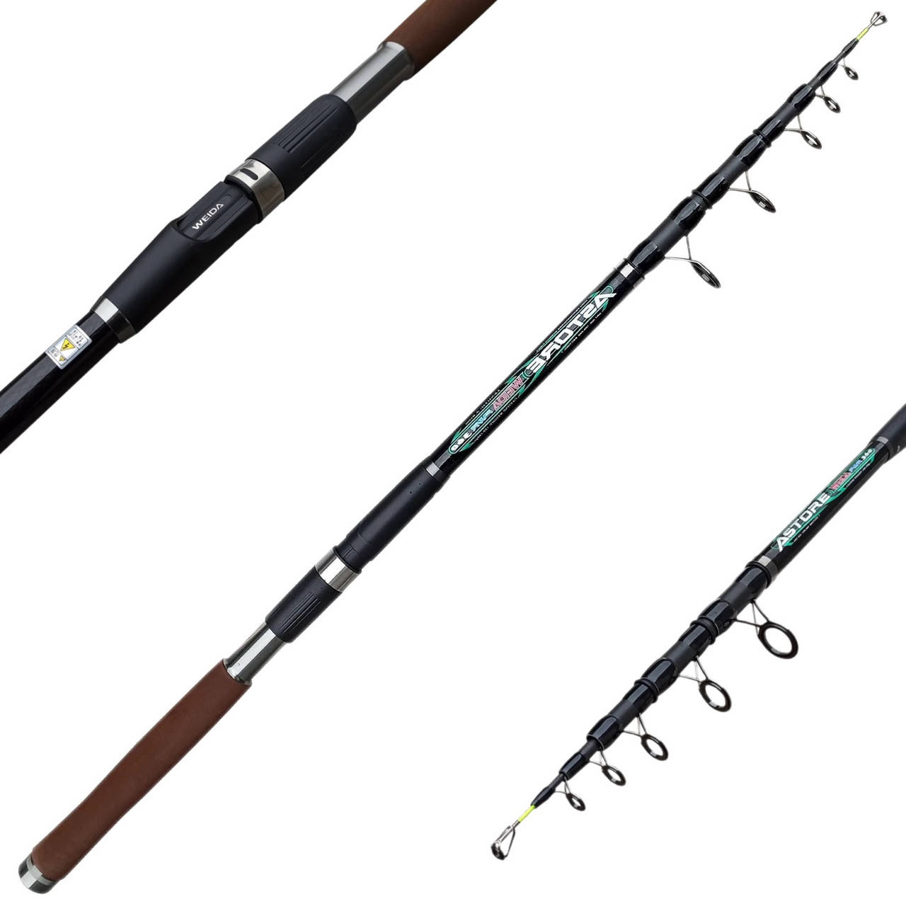 

Спиннинг телескопический Weida Astore PWR - 2.70 m (50 - 80gr.)