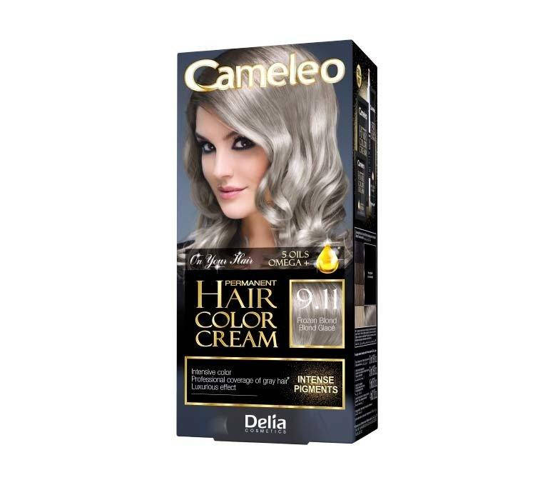 

Краска для волос CAMELEO OMEGA + 5 масел 9.11 Морозный блондин