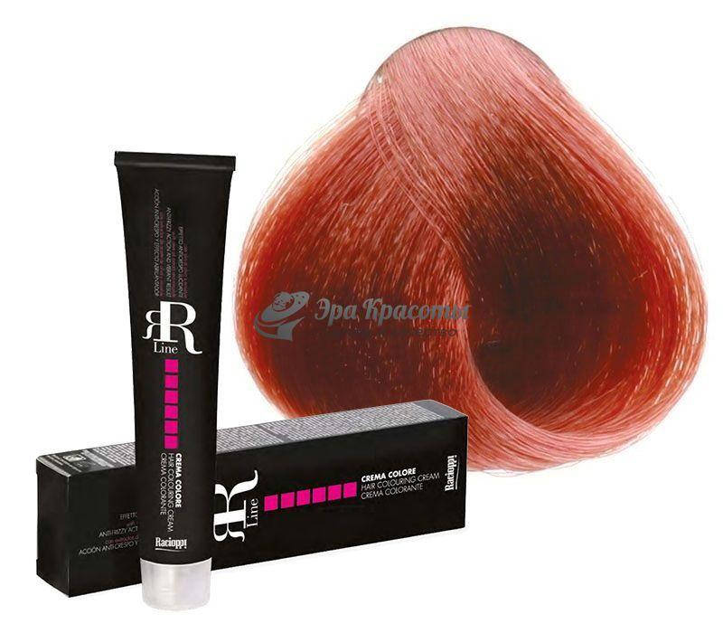 

Крем-краска для волос 7/44 Медный яркий блондин Hair Colouring Cream RR Line, 100 мл