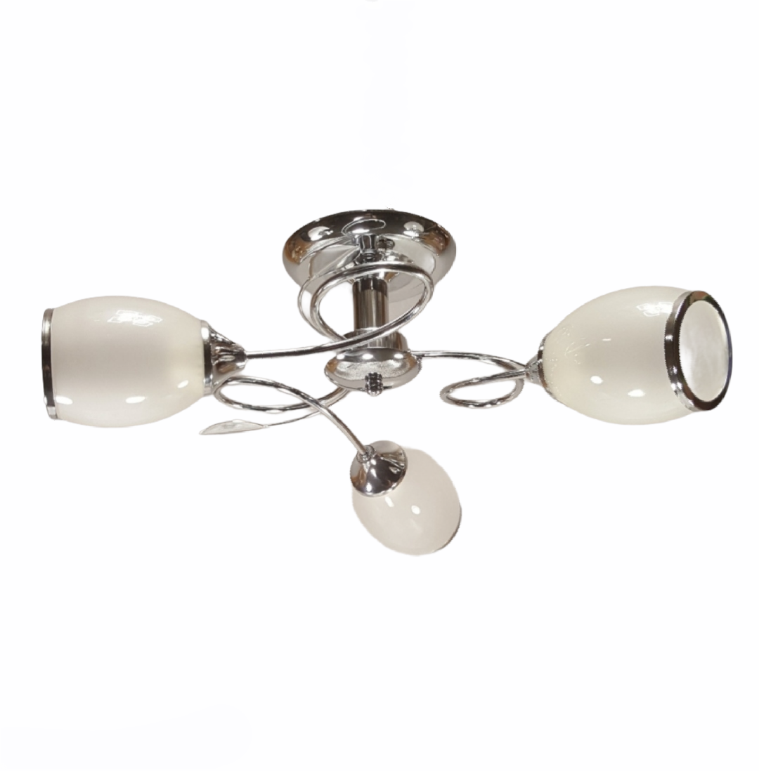 

Люстра Sirius потолочная, на 3 плафона 190929/3(Cr), Хром