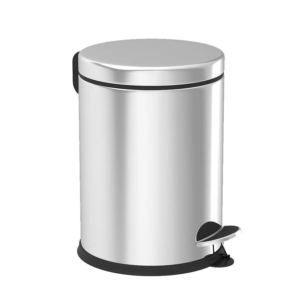 

Ведро для мусора с педалью 5л хром