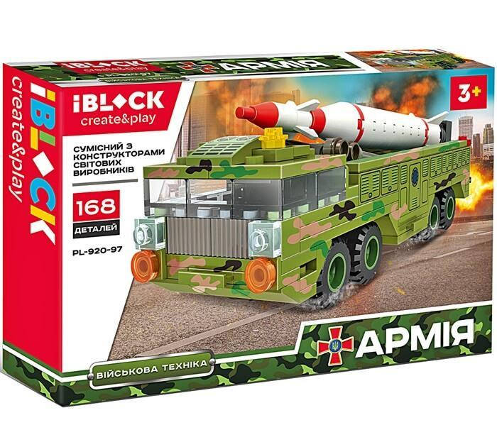 

Конструктор iBLOCK армия,военный PL-920-97