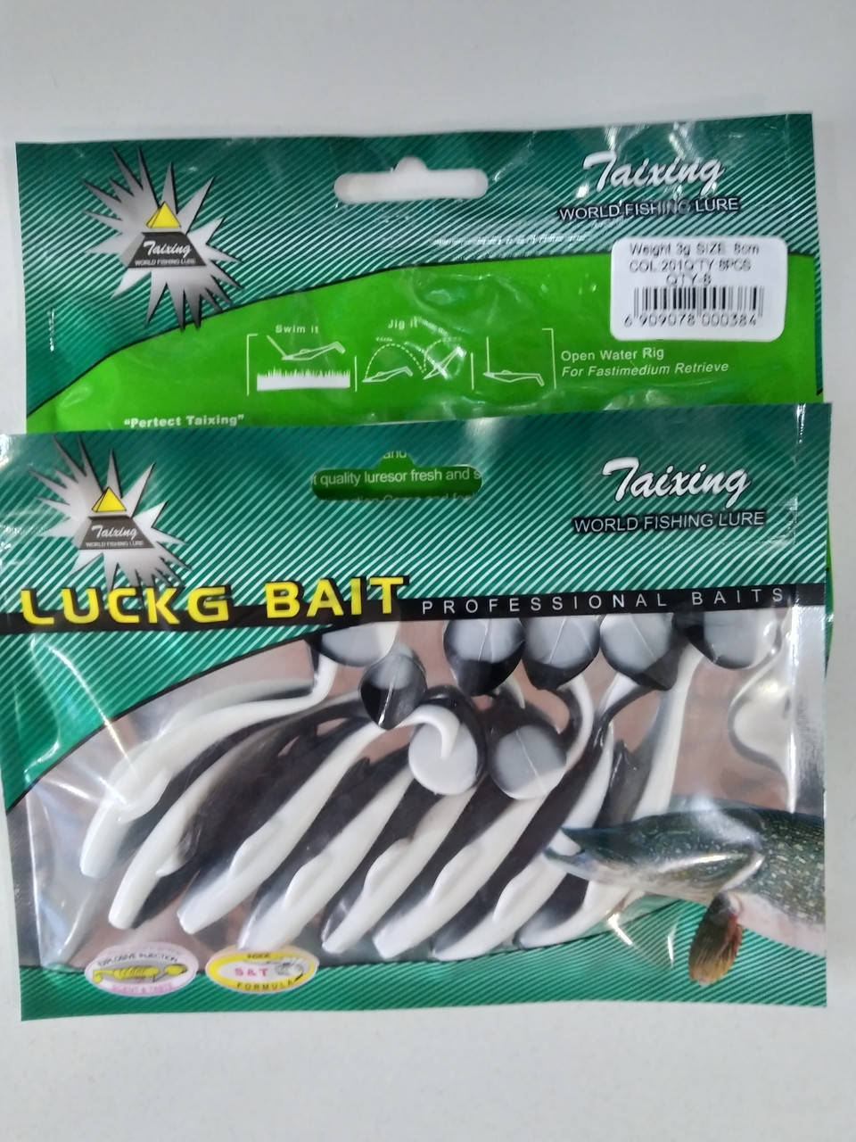 

Силиконовые приманки Taixing 3.0g 8cm