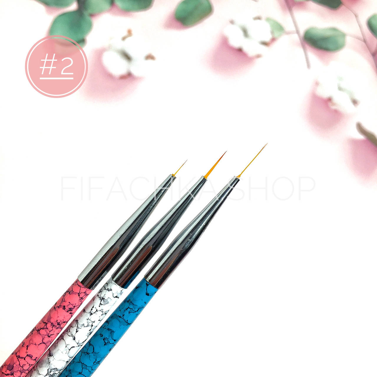 

НАБОР КИСТЕЙ РИСОВАНИЕ BEAUTY Artists (3ШТ) №2