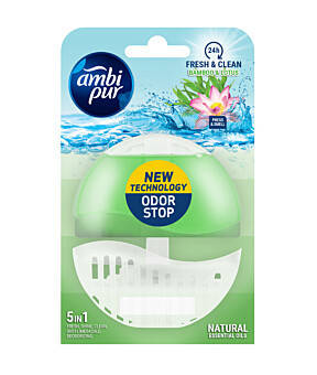 

Подвесной блок для унитаза Ambi Pur аромат Лотос и Бамбук, 55 г