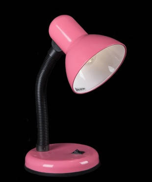 

Настольная лампа розовая, Белый