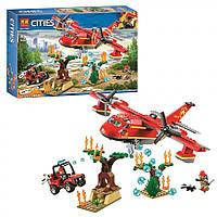 

Конструктор Lari 11214 Cities "Пожарный самолет" 381 деталь