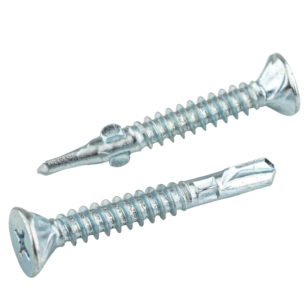 

Саморез-флюгель 4.8х38 со сверлом с крылышками для крепления дерева к металлу Red Mark, 500 шт