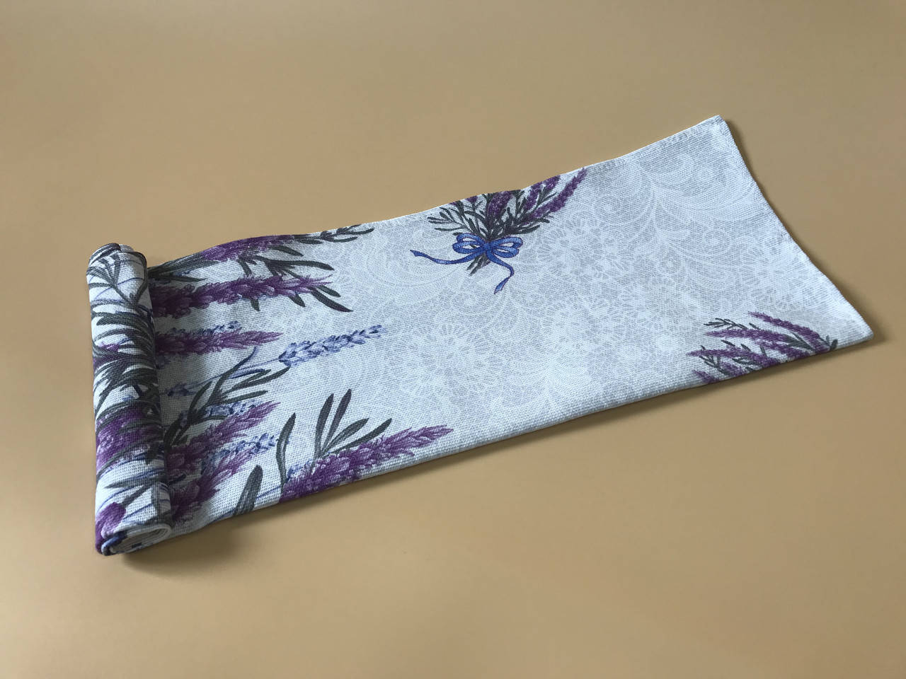 

Полотенце льняное большое "Лаванда"