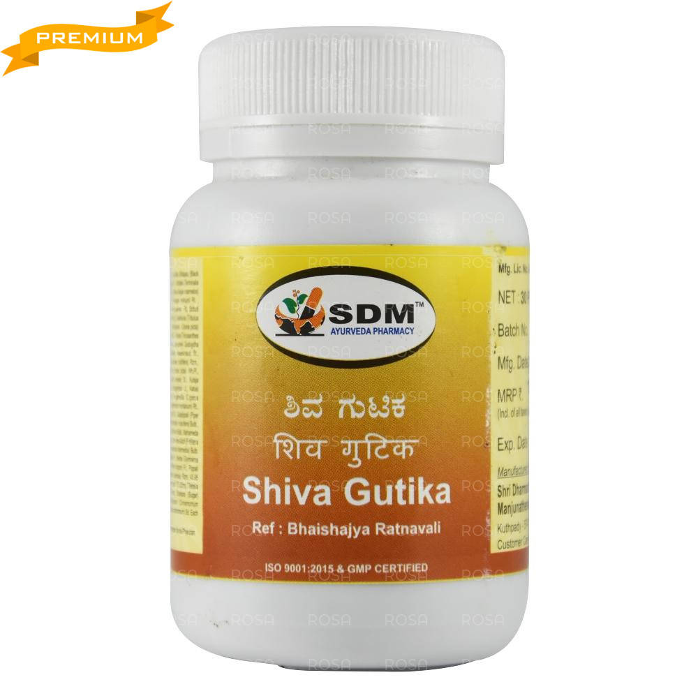 

Шива Гутика (Shiva Gutika, SDM Ayurveda Pharmacy) выводит токсины, 30 табл.