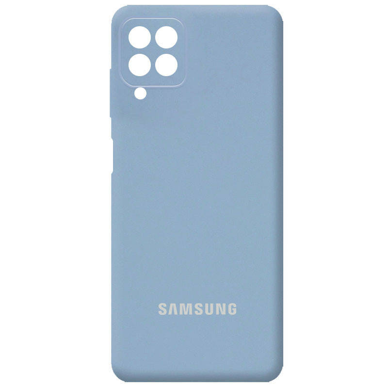 

Силиконовый Чехол с защитой камеры (AA) для Samsung Galaxy A22 4G / M32 (Голубой / Lilac Blue)