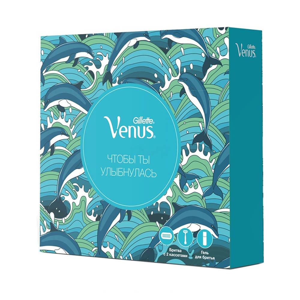 

Подарочный набор "Чтоб ты Улыбнулась" Gillette Venus (7702018516384)