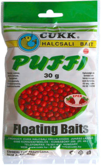 

Воздушное тесто Cukk Puffi 30г 4-6мм клубника