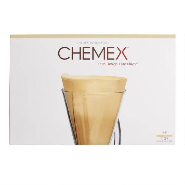 

Фильтры для кемекса Chemex FP-2 (Натуральные 100 шт.), Белый