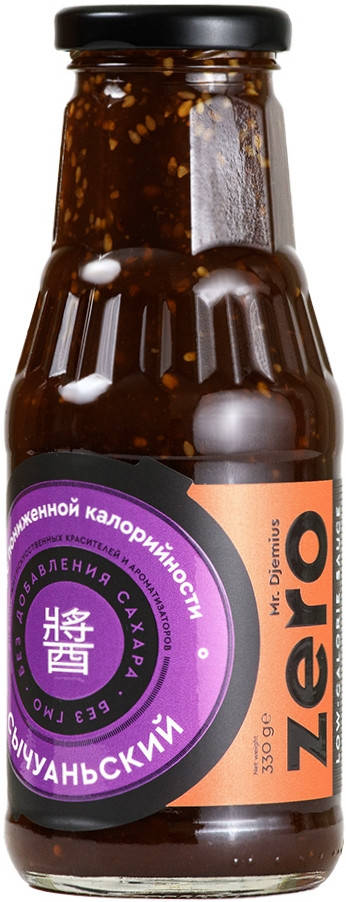 

Низкокалорийный соус Mr.Djemius ZERO "Сычуаньский" (330 грамм)