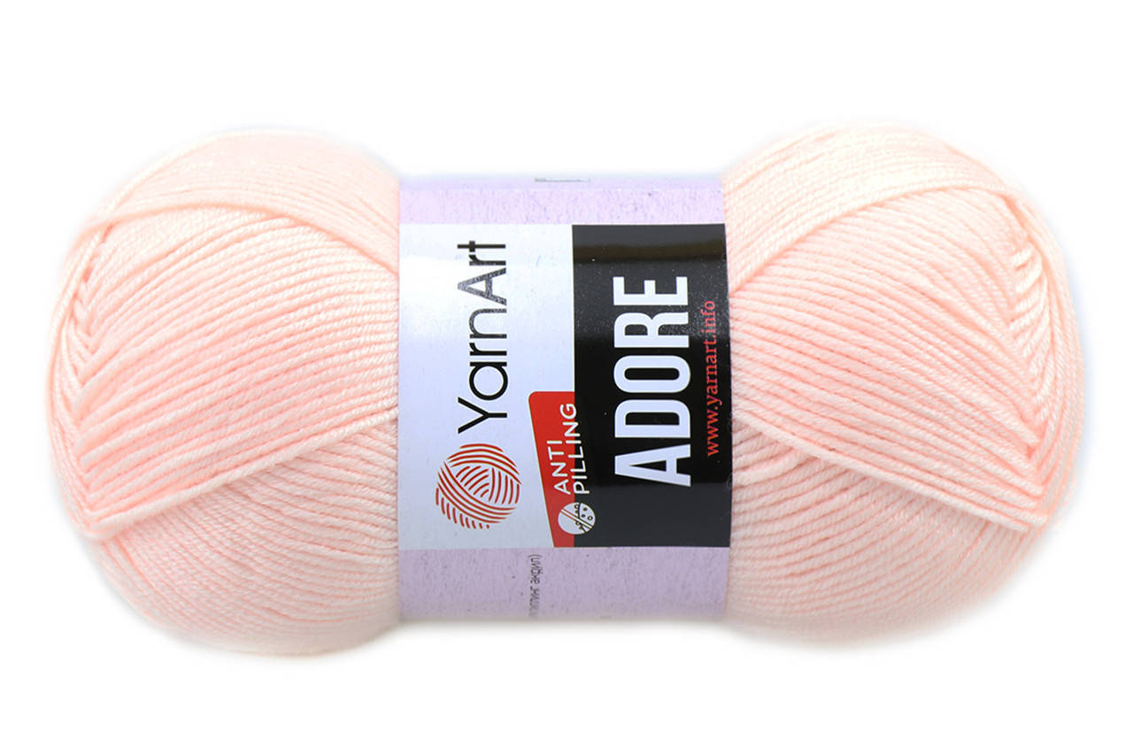 

YarnArt Adore, Пудра №360, Розовый