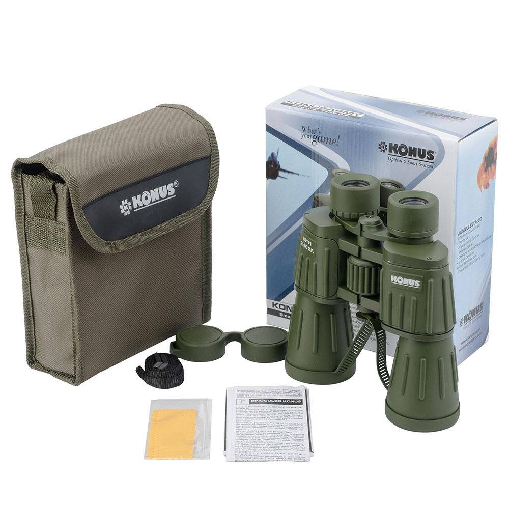 

Бинокль Konus Army 7x50 W.A., Оливковый