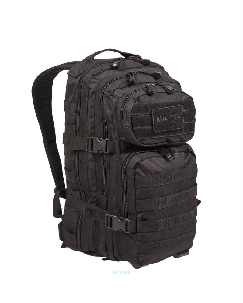 

Рюкзак Тактические Mil-Tec BLACK BACKPACK US ASSAULT SMALL 20л, Черный