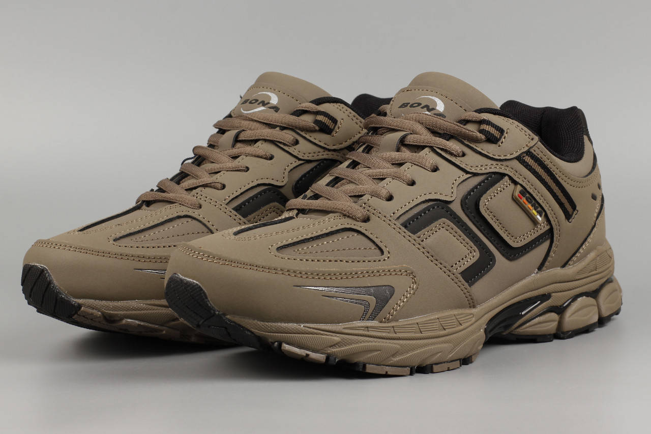 

Кроссовки мужские хаки Bona 831T Бона Размеры 46