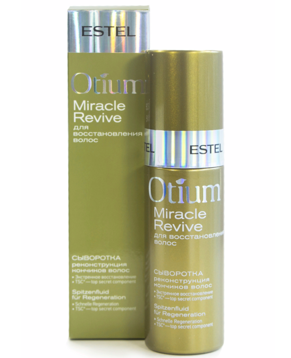 

Эликсир для восстановления волос "Сила кератина" Estel Professional Otium Miracle Revive Elixir 100 мл
