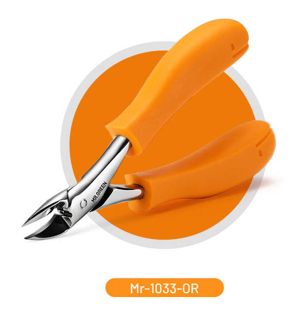 

Мощные кусачки плоскогубцы MR.GREEN Mr-1033OR ножницы для ногтей, инструмент для педикюра и маникюра