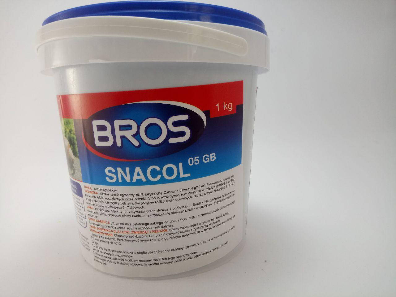 

BROS SNACOL 05GB ГРАНУЛЫ ОТ УЛИТОК 1 кг
