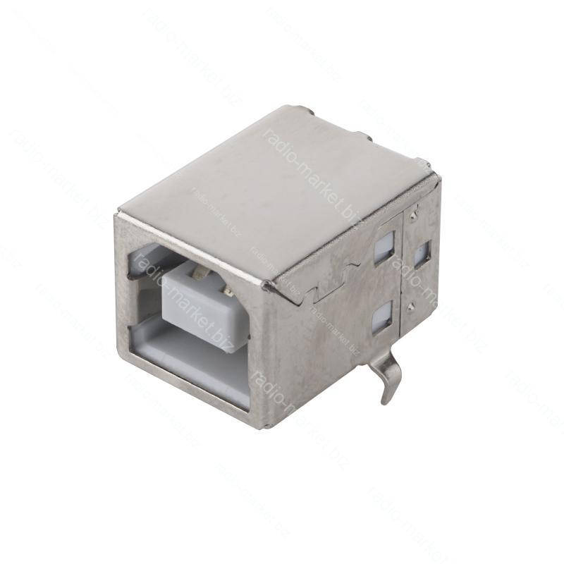 

Гнездо USB B угловое, на плату горизонтально V1