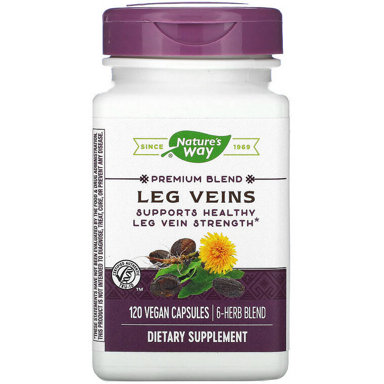 

Комплекс от варикоза Nature's Way "Leg Veins" (120 капсул)