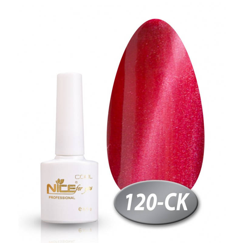 

Гель-лак Nice for You COOL Кошачий глаз CК-120 красный 8,5 мл