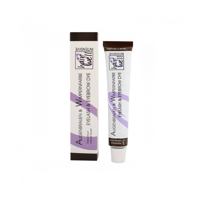 

Краска для ресниц HairWell, коричневая