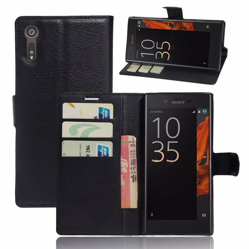 

Чехол-книжка Litchie Wallet для Sony Xperia XZ F8331 / F8332 Черный