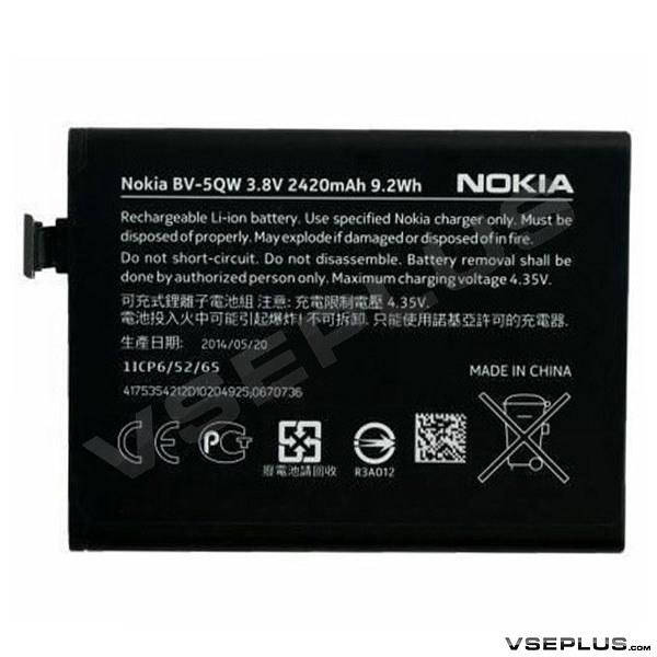 

Аккумулятор Nokia Lumia 929 / Lumia 930, original, BV-5QW