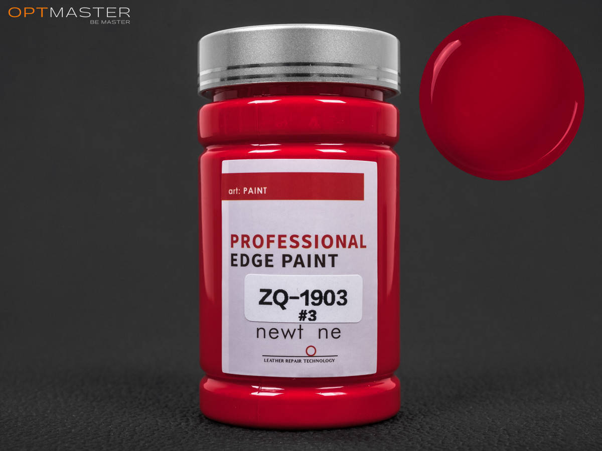 

Краска для торцов / урезов кожи матовая Newtone Edge Paint, цв. красный №3, 200 г