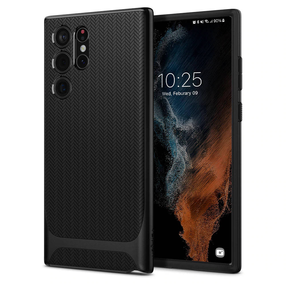 

Чехол Spigen Neo Hybrid для Samsung Galaxy S22 Ultra Gunmetal (ACS03926), Серый